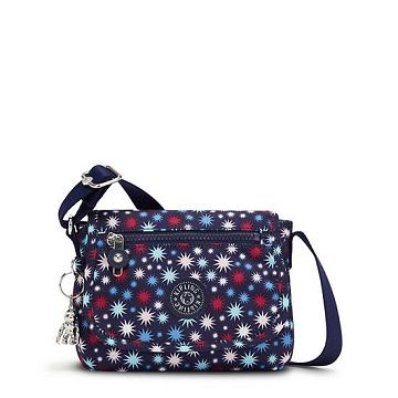 Kipling Sabian Printed Crossbody Mini Tassen Paars | NL 1863UZ